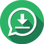 status saver whatsapp android application logo